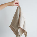 Covered 100% Linen Napkins - Sand (Set of 6)