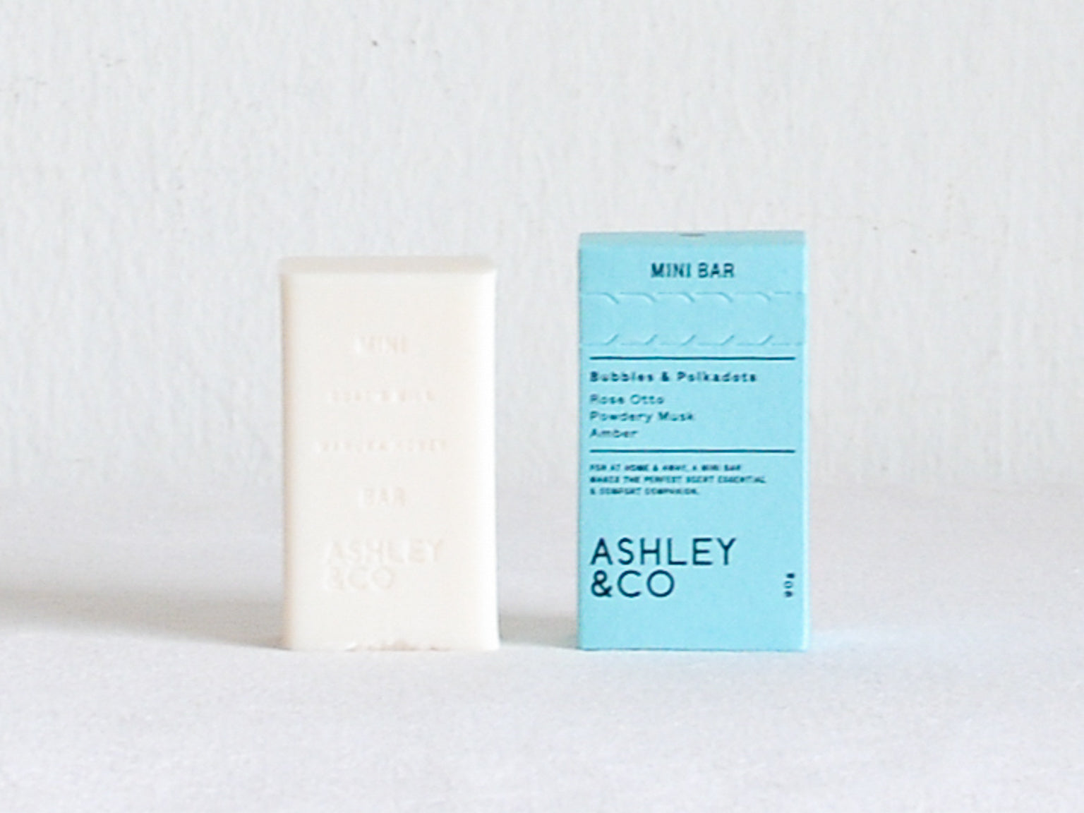 Ashley & Co Mini Soap Bar - Bubbles & Polkadots