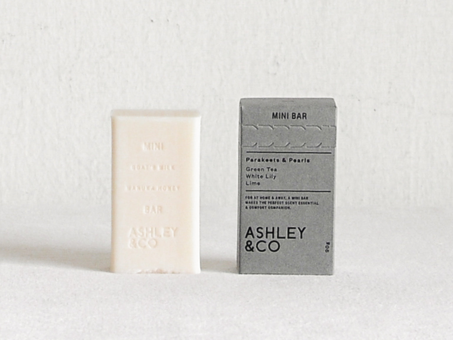 Ashley & Co Mini Soap Bar - Parakeets & Pearls