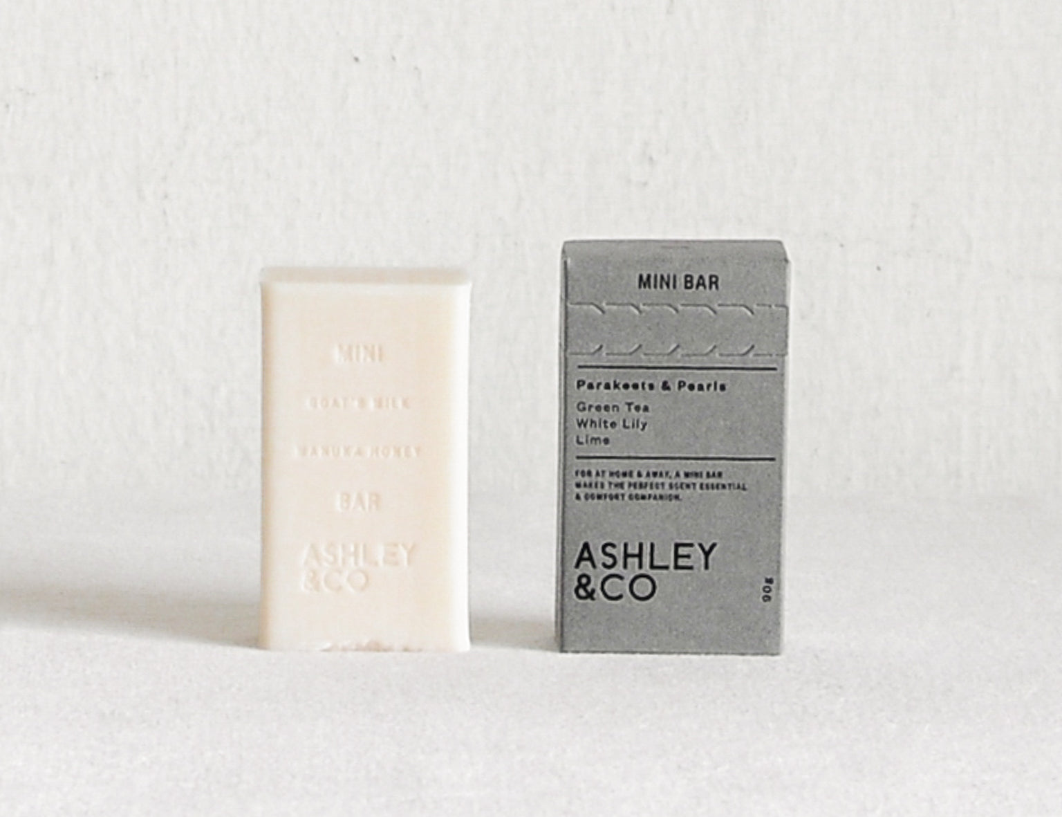 Ashley & Co Mini Soap Bar - Parakeets & Pearls