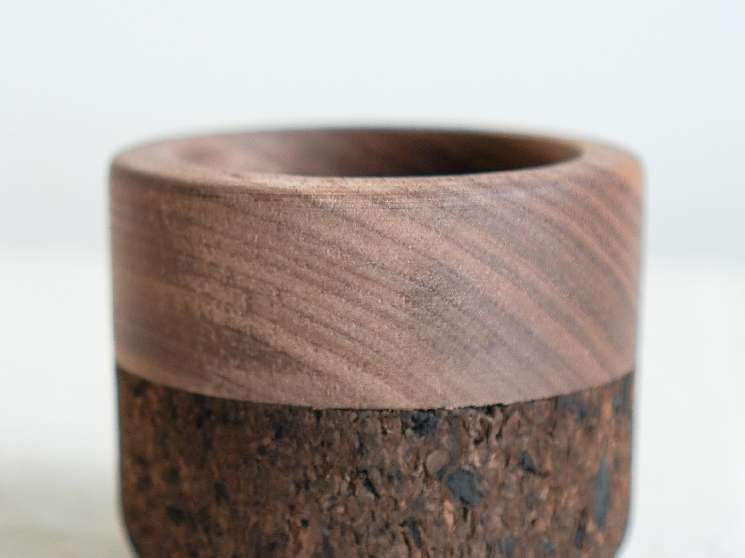 Melanie Abrantes Walnut & Cork Bowl