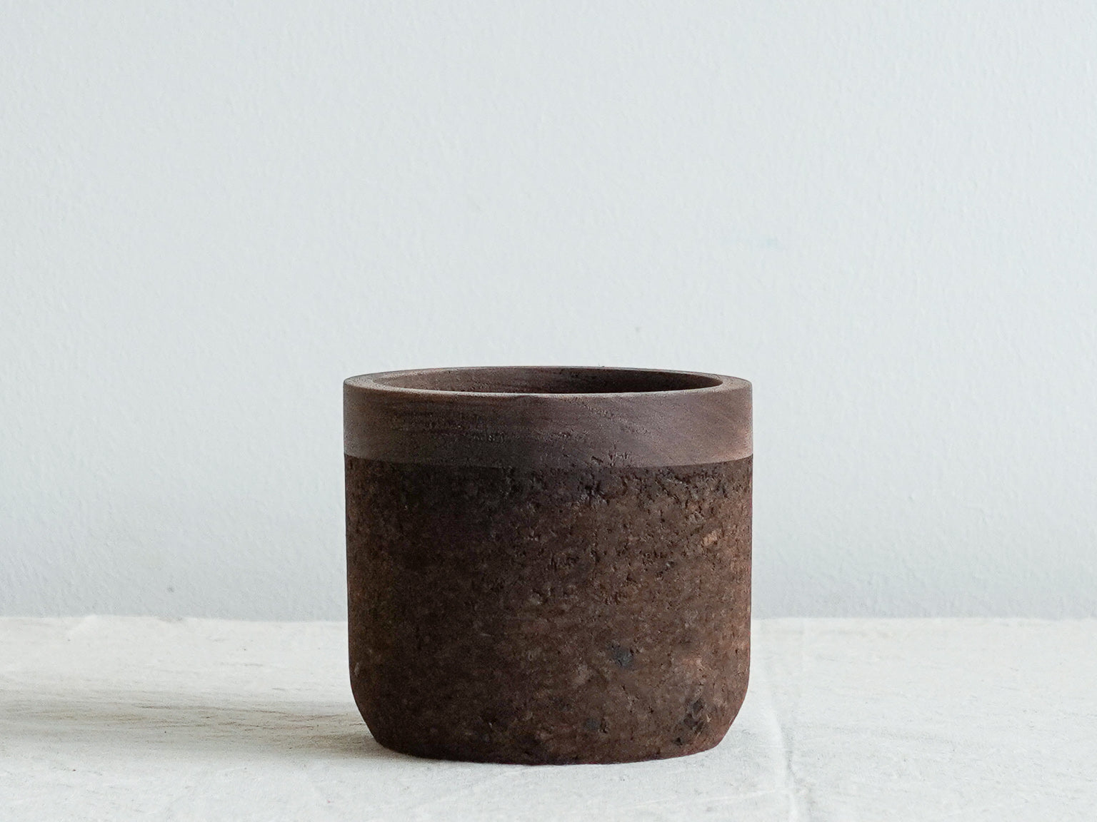 Melanie Abrantes Walnut & Cork Bowl