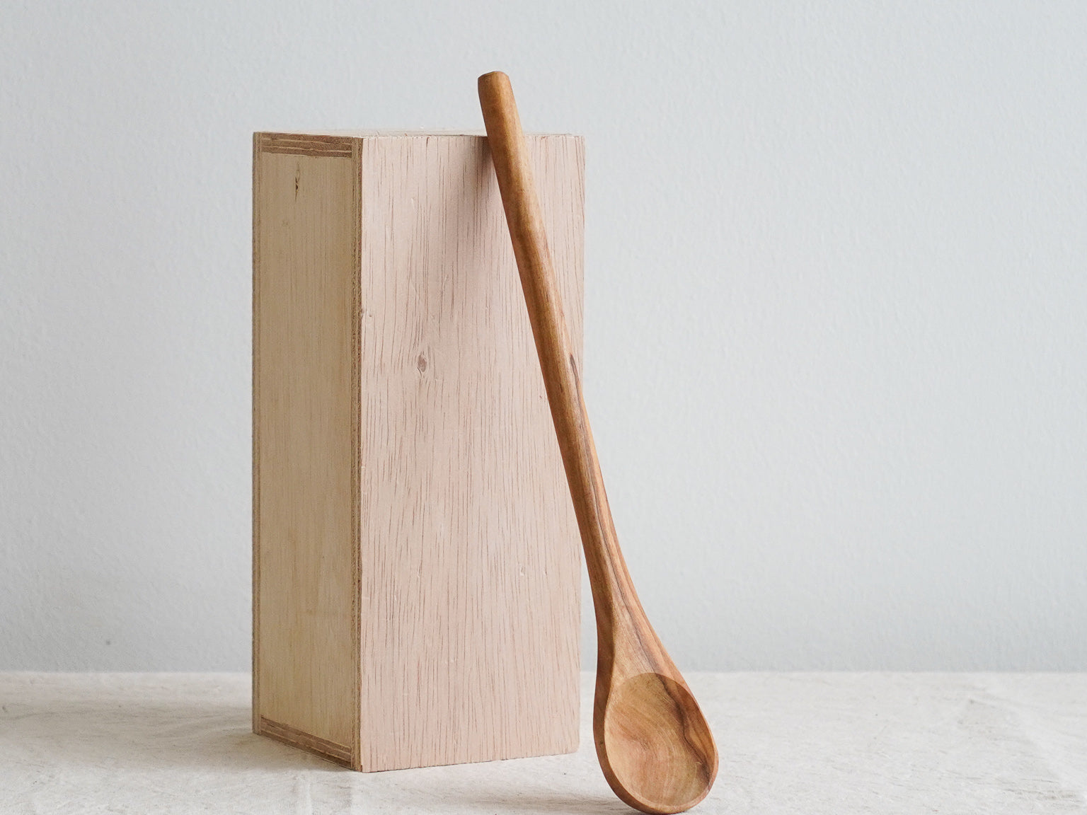 Redecker Olivewood Cooking Spoon - Round