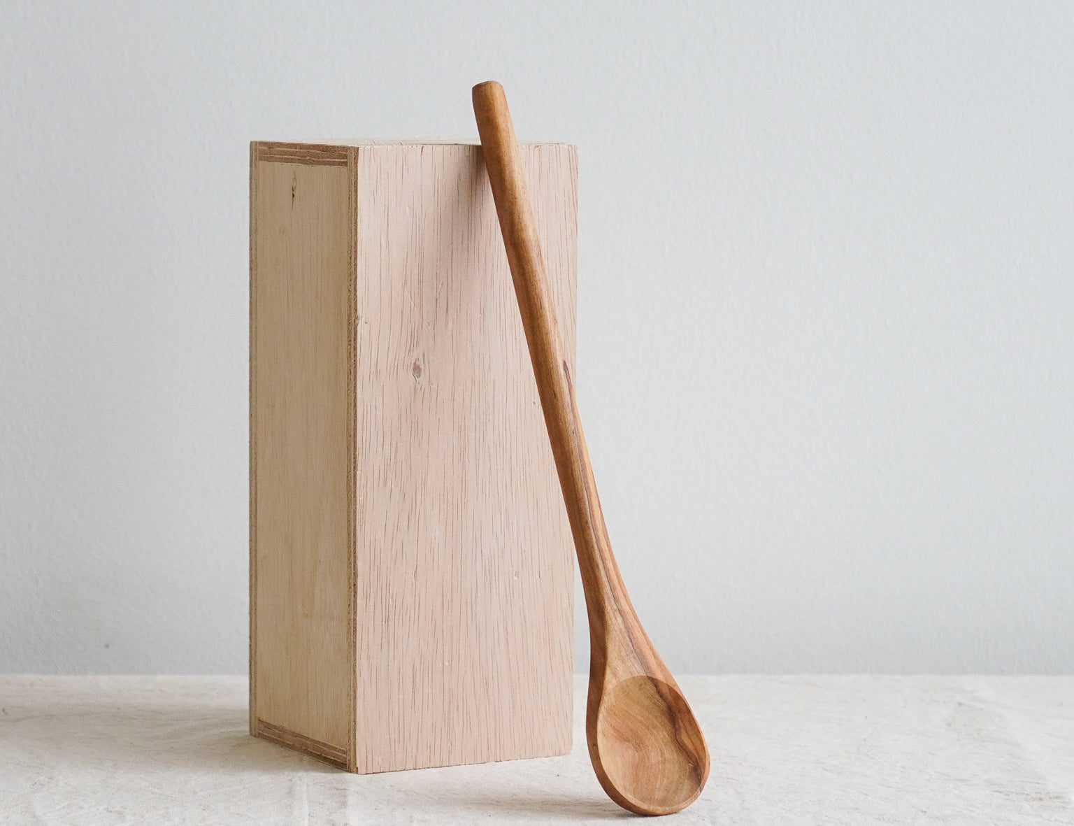 Redecker Olivewood Cooking Spoon - Round