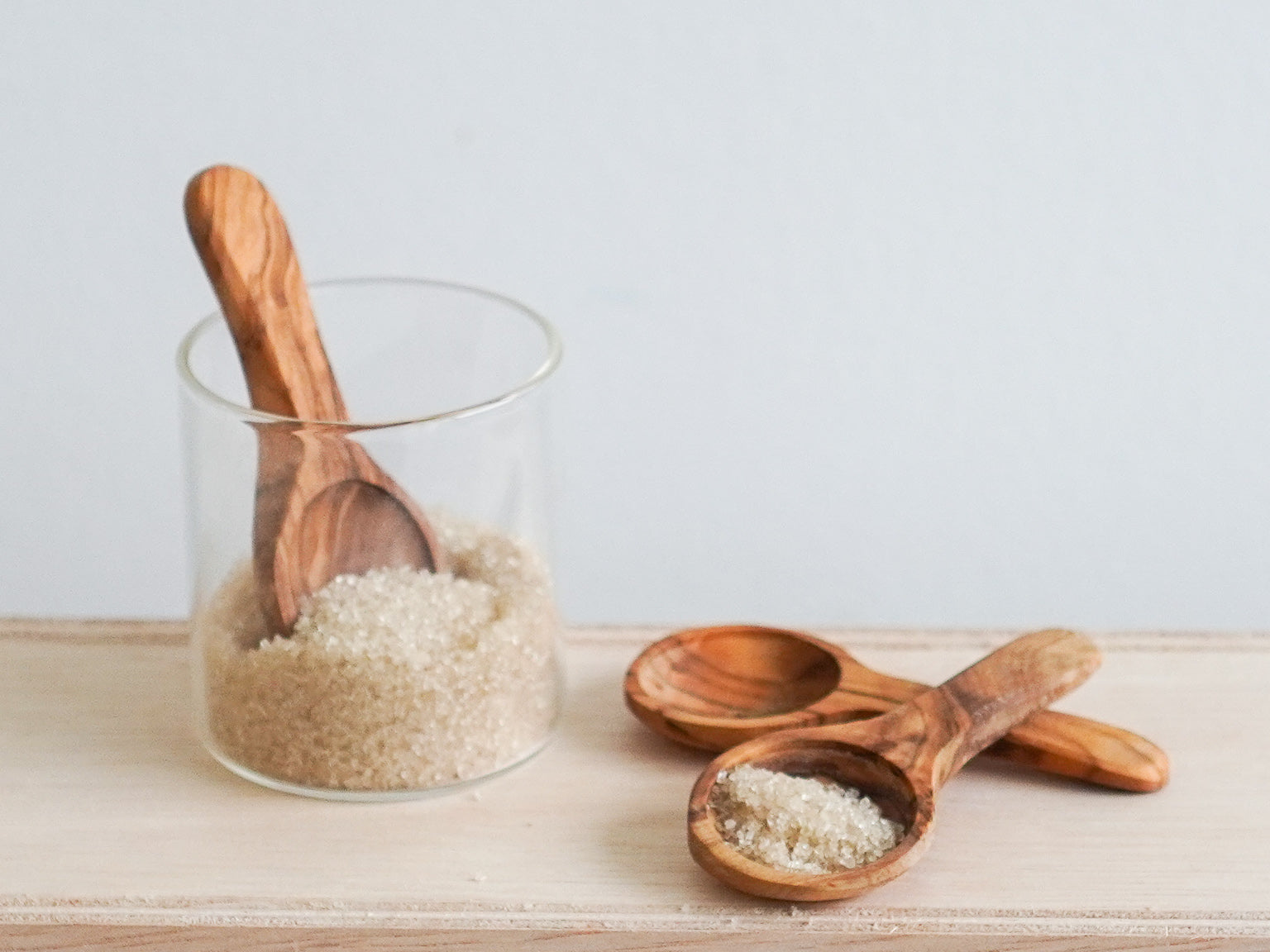 Redecker  Olive Wood Sugar Spoon