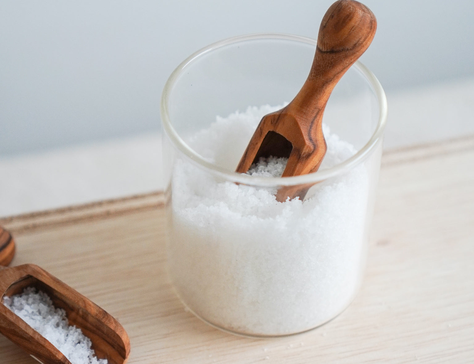 Redecker Olivewood Salt Scoop