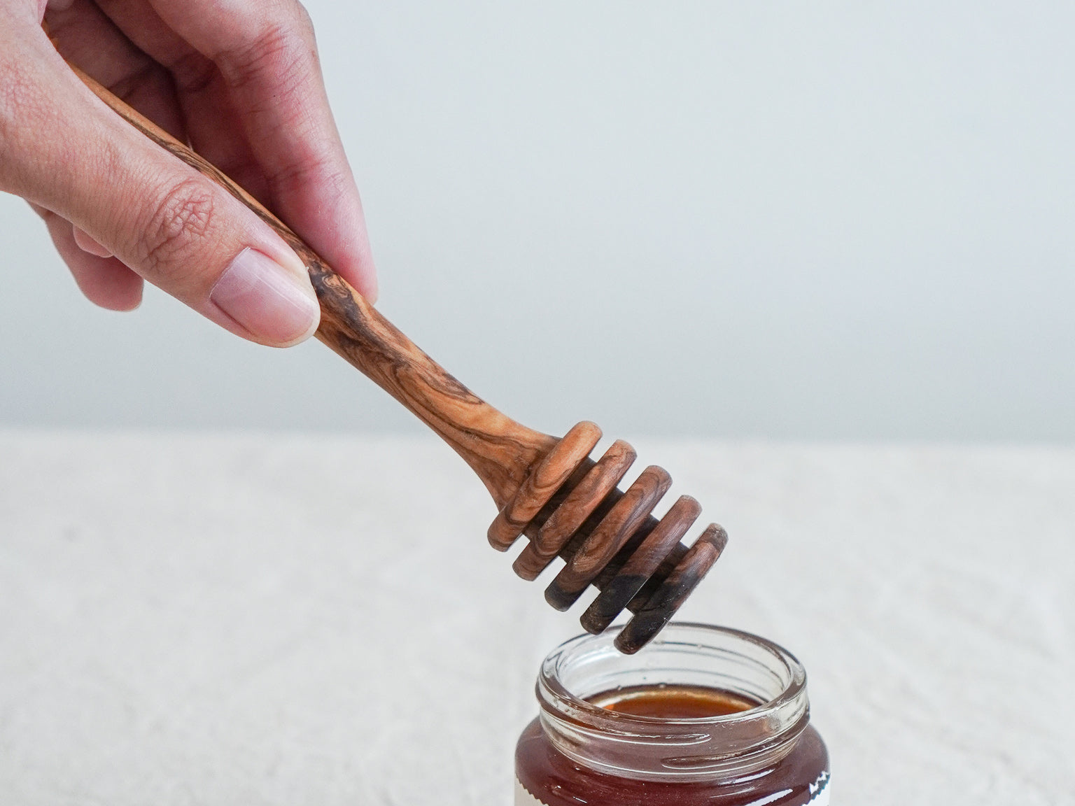 Redecker Olivewood Honey Dipper