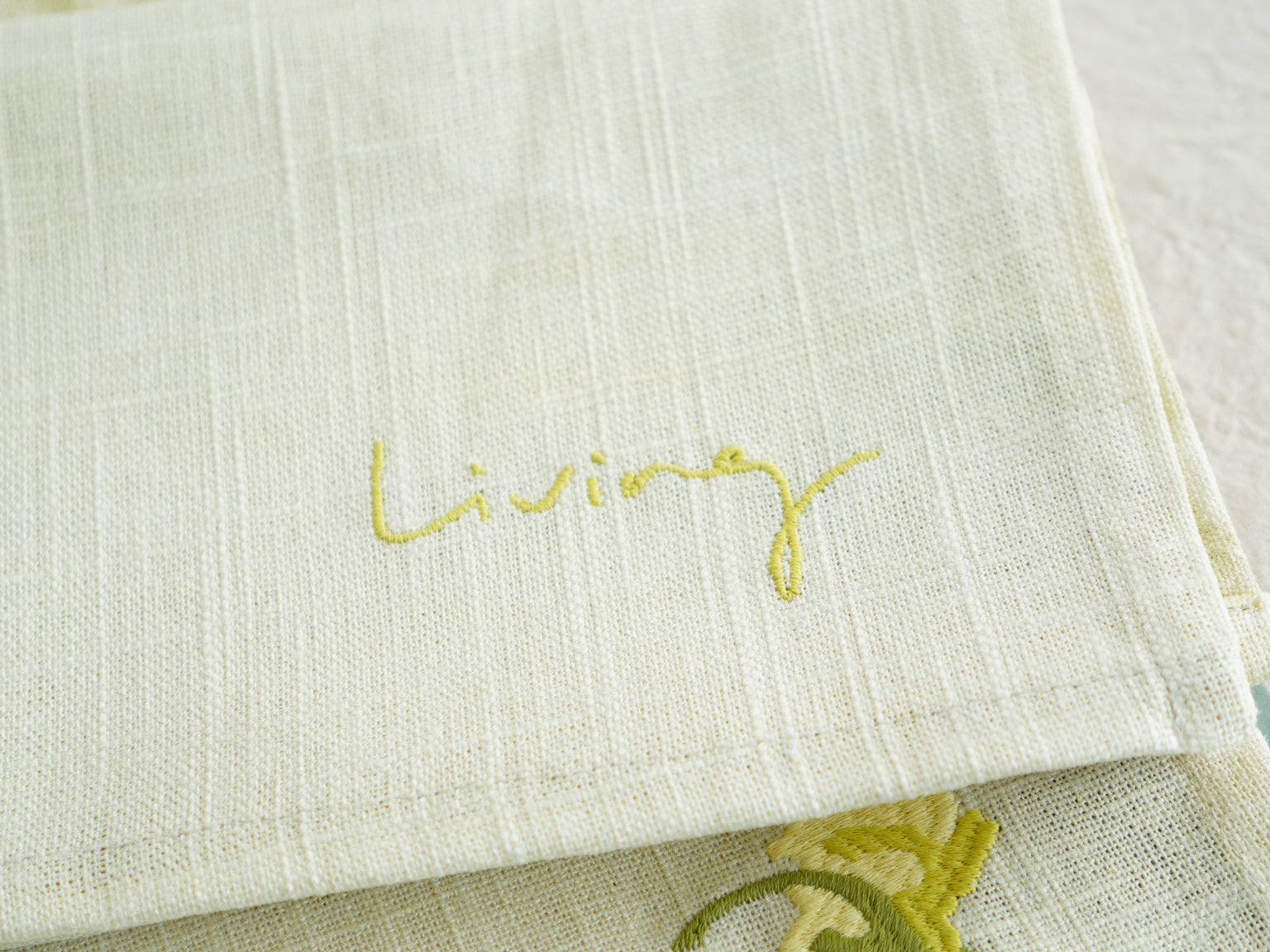 Living by OSN Soleil Embroidered Table Napkin Set