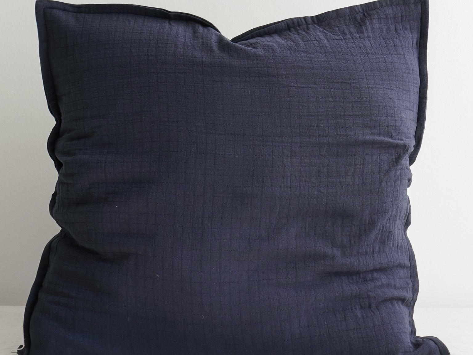 Living by OSN Cotton Gauze Oversized Cushion Cover in Navy