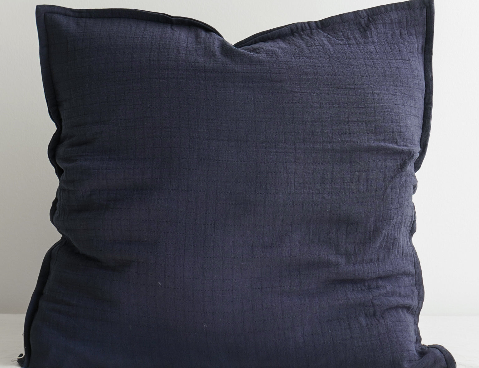 Living by OSN Cotton Gauze Oversized Cushion Cover in Navy