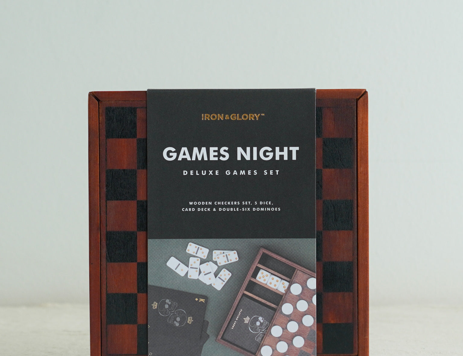 Iron & Glory Games Night Deluxe Games Set