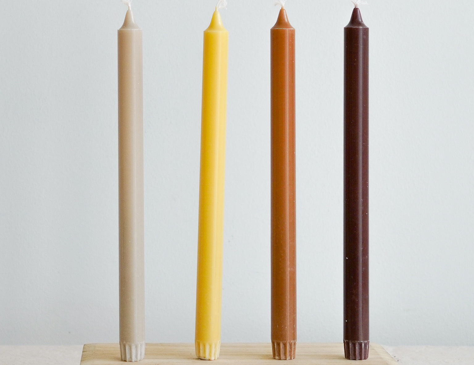 ferm LIVING Pure Candles (Set of 4) - Calm Blend