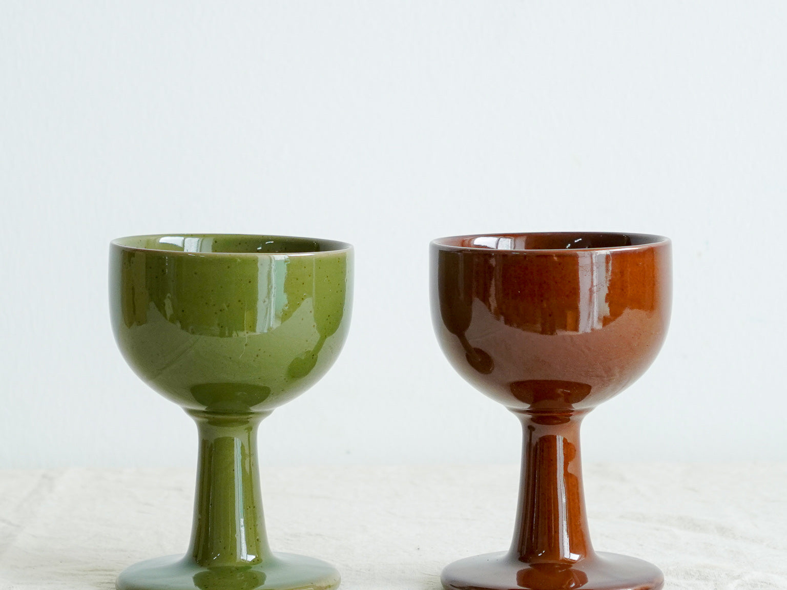 ferm LIVING Stoneware Floccula Wine Glass