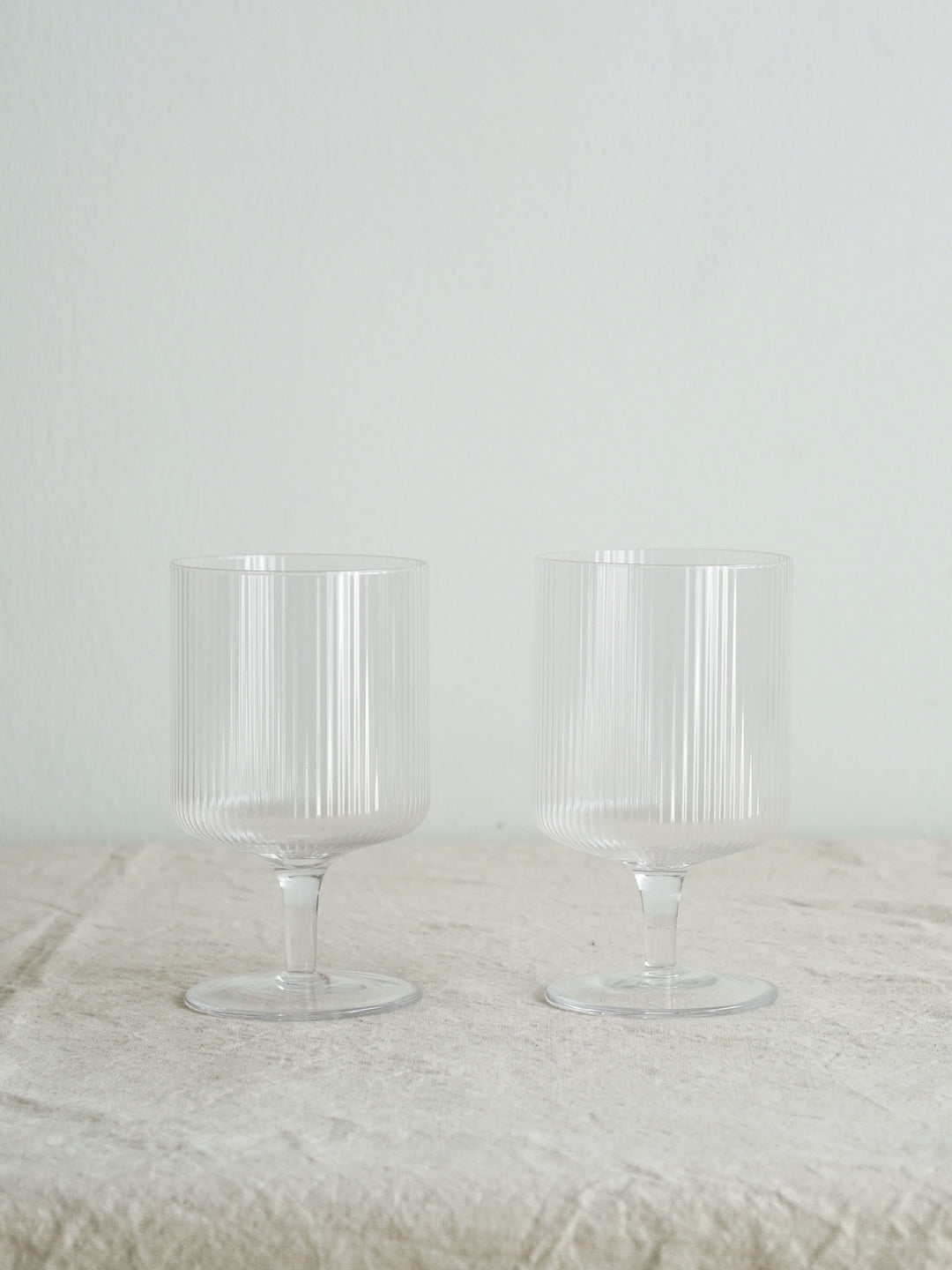 Ferm Living Ripple Wine Glasses Collection By Plain Vanilla