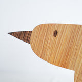 ferm LIVING Oiled Oak Bird Lamp