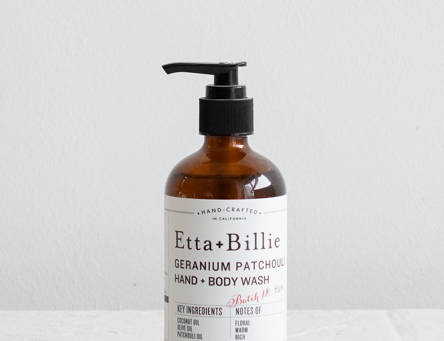 Etta + Billie Hand & Body Wash - Geranium Patchouli