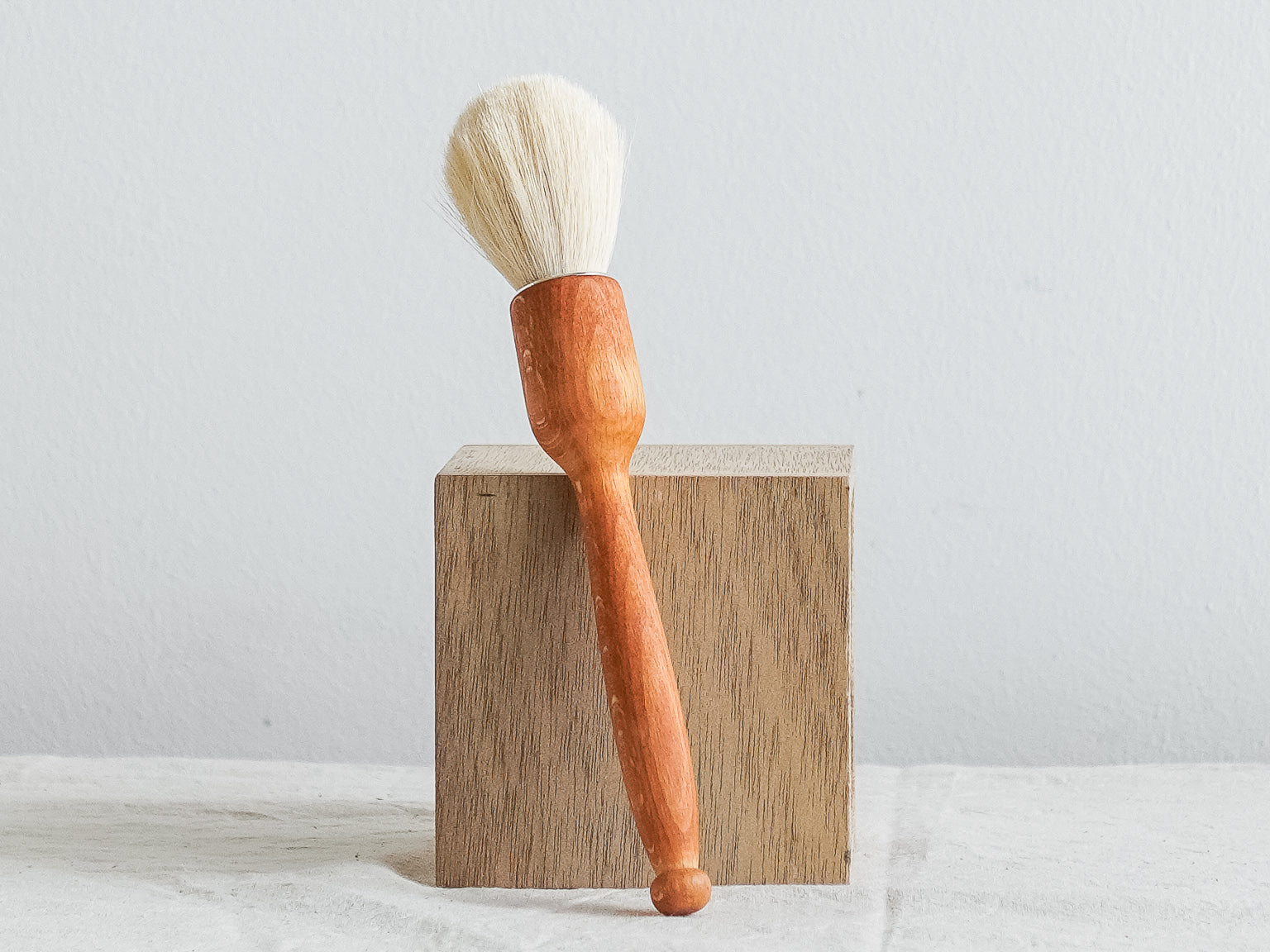 Redecker Beechwood Dust Brush - Light Goat's Hair