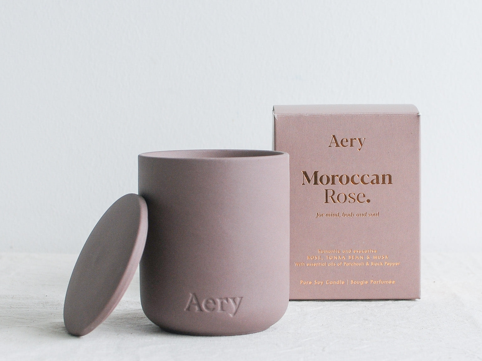 Aery Living Candle - Moroccan Rose