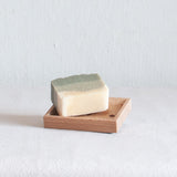 Redecker Beechwood Soap Dish with Rubber Feet