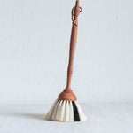 Redecker Pearwood Dust Brush - White Goat's Hair