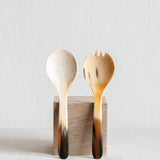 Hornvarefabrikken Natural Horn Salad Servers