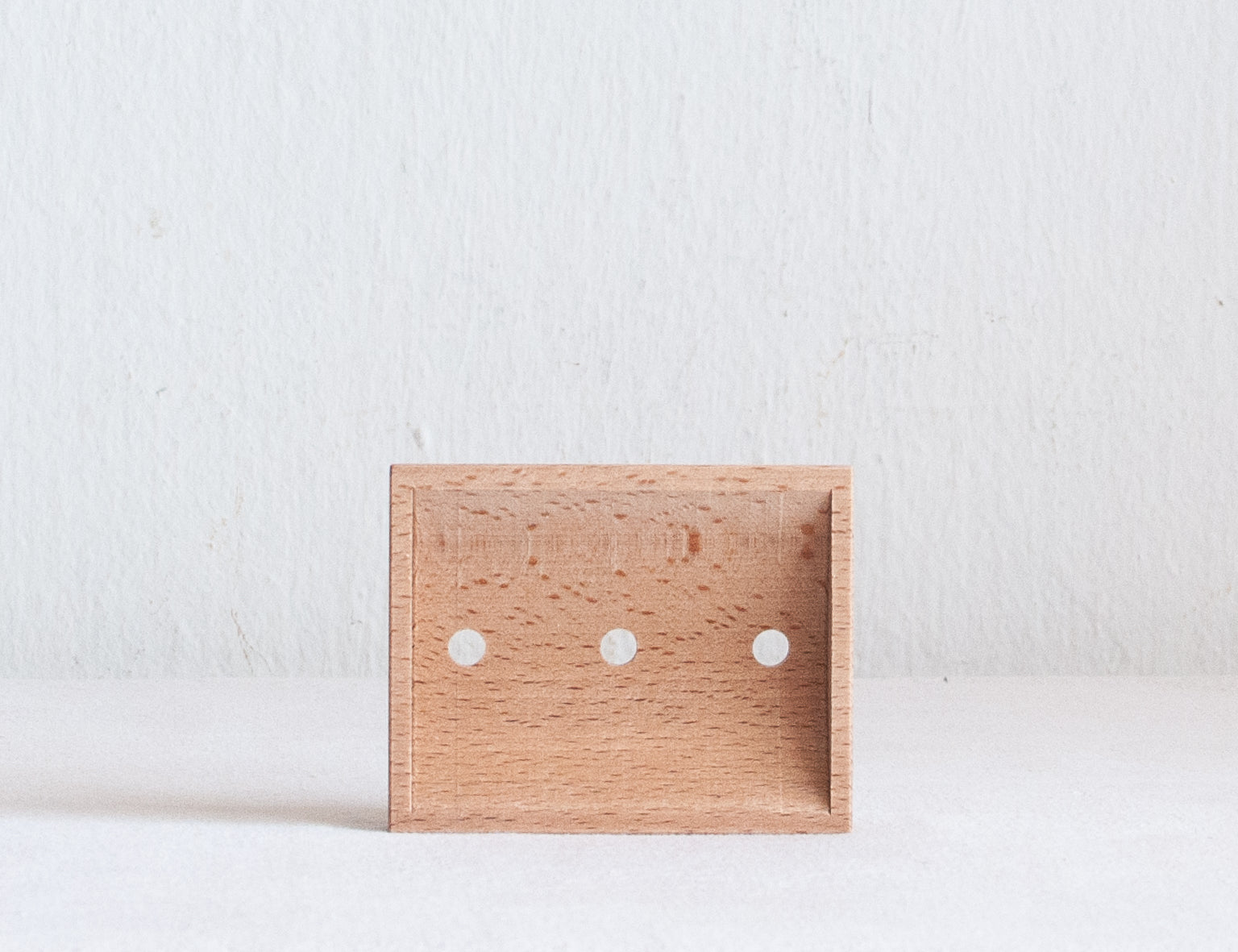 Redecker Beechwood Soap Dish with Rubber Feet