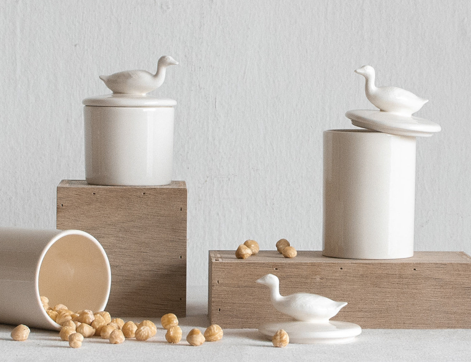 Xoologee Ceramic Canister - Duck